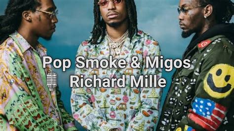 richard mille migos pop smoke|Richard Millie .